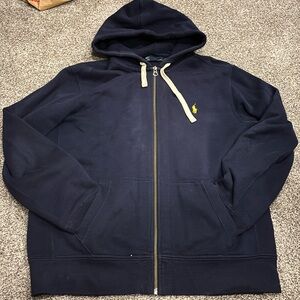 Navy Blue Ralph Lauren Zip Up Size XL